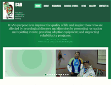 Tablet Screenshot of icantoo.org