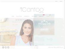 Tablet Screenshot of icantoo.com